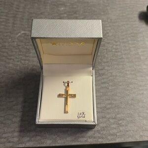 14k Gold cross